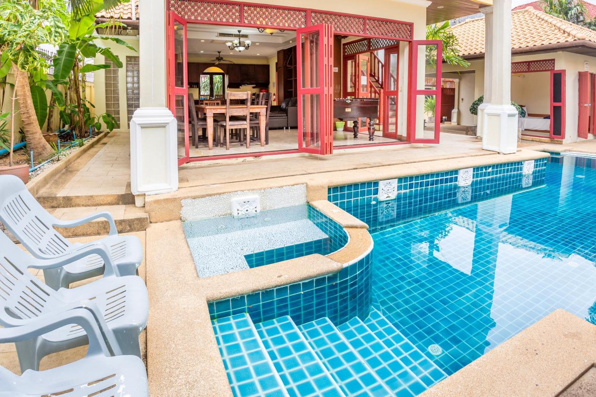 Bali Pool Villa, 5 Min To Walking Street & The Beaches 芭達亞 外观 照片